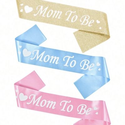 Axlarborði Mom To Be  Sash