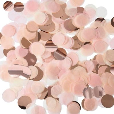 Confetti  Borðskraut Rose Gold Blush