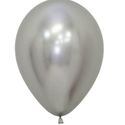 Blaðra Króm Silfur 30cm