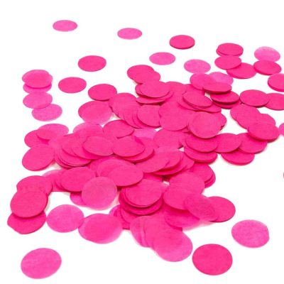 Confetti Hringir Dökkbleikt