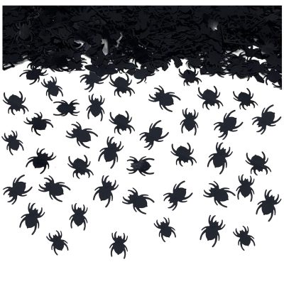 Spider Confetti Köngulær Borðskraut