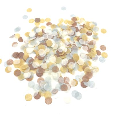 Borðskraut Confetti Jarðlitir