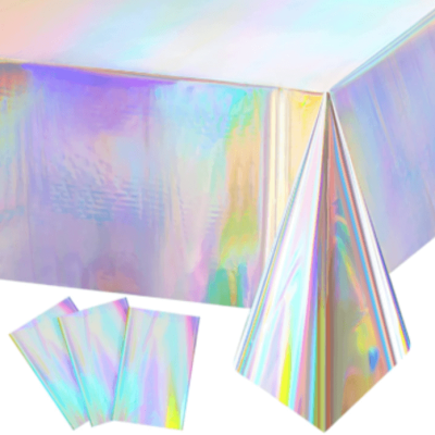 Plastdúkur Marglitur Metallic 137 x 275cm