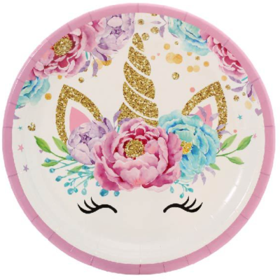 Unicorn Diskar Stórir 10stk