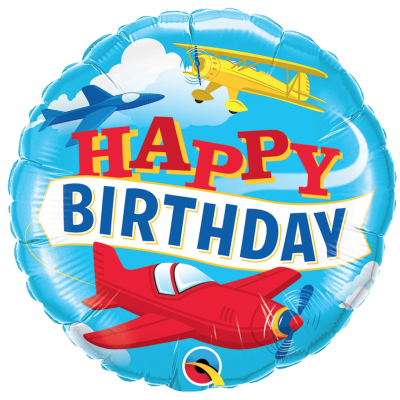 Flugvél Happy Birthday Álblaðra