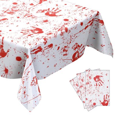 Halloween Plastdúkur Blóðslettur 137 x 270cm
