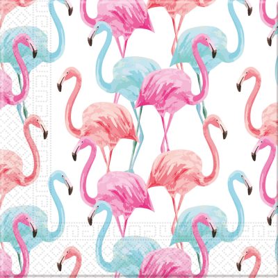 Flamingo Matarservíettur 20stk