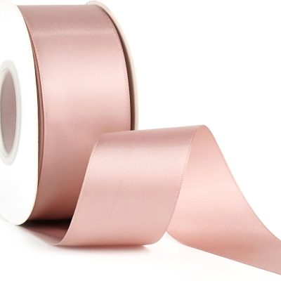 Satínborði Dusty Rose Metravara 4cm