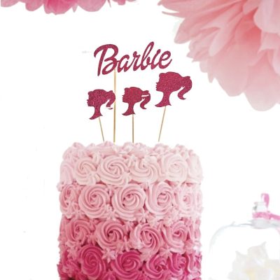 Barbie Kökutoppar 4stk Kökuskilti
