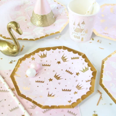 Diskar Prinsessu Litlir 8stk