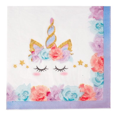 Unicorn Dreamy Servíettur