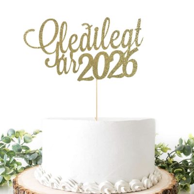 Gleðilegt ár 2026 Kökutoppur