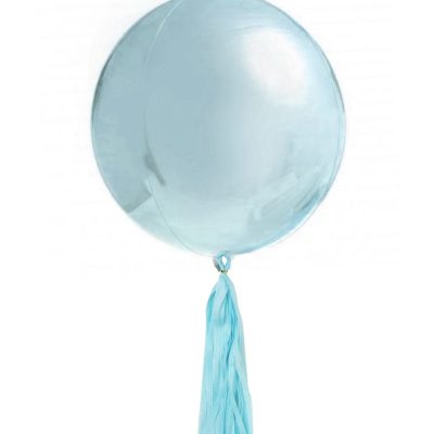 Hnöttur Ljósblár með tassel