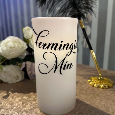 Fermingarkerti LED Fermingin Mín Ýmsir litir