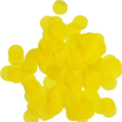 Confetti Hringir Gult