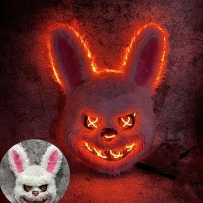 Bloody Bunny LED Blóðug Kanína Gríma