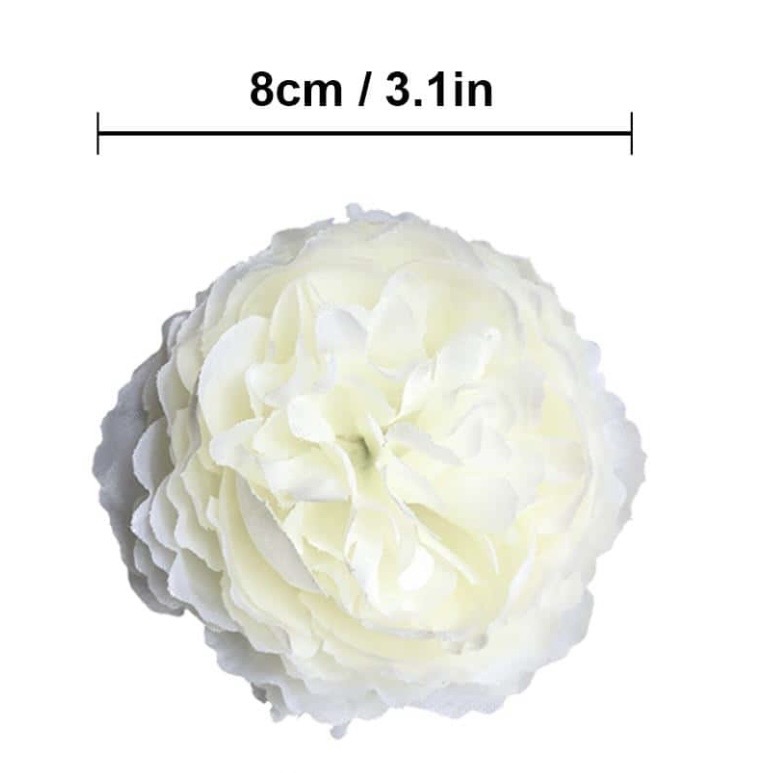 Gerviblóm Peony Hvít - Image 2
