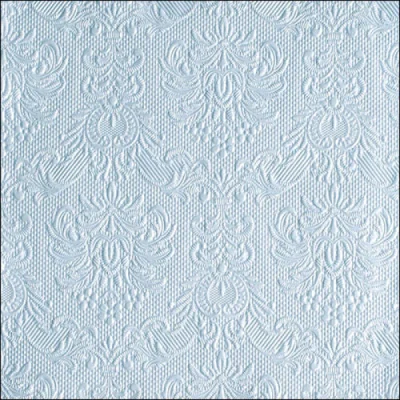 Servíettur Ljósbláar Elegance 15stk