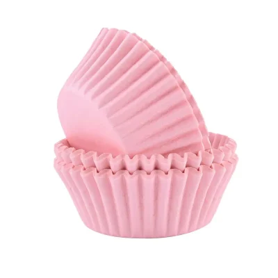 Muffinsform ljósbleik 30stk