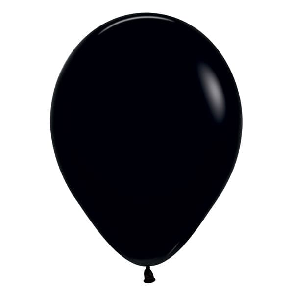 Blaðra Svört 30cm