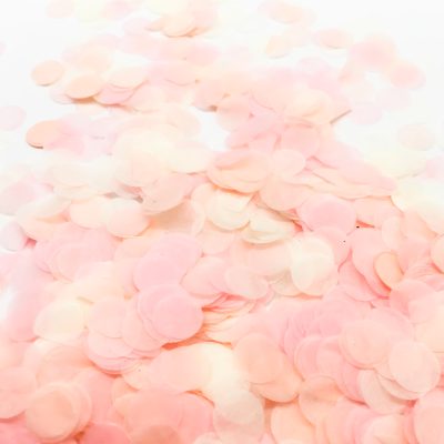Baby Shower Confetti Pink Mist