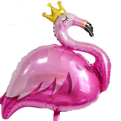 Flamingo með Kórónu 98cm